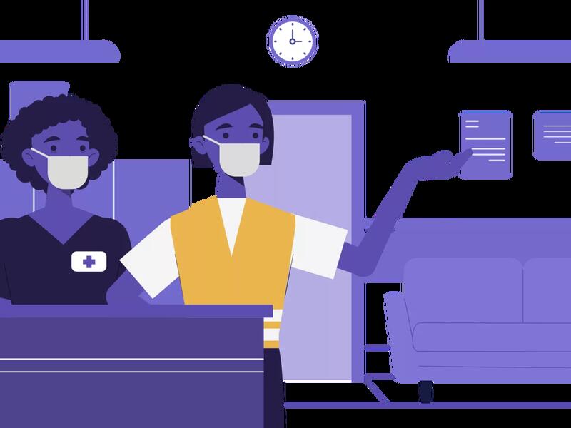 Health staff facemask illustration scaled